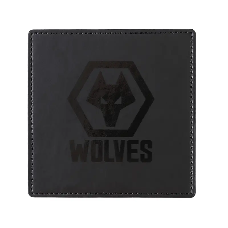 Wolverhampton Wanderers Shirt Store | Black Out Midnight 2 Pack Coasters Collection Wolverhampton Wanderers Official Gear